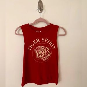 Chaser Brand Revolve Tank Tiger Spirit Sz XS